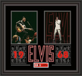 Elvis Presley "1968" framed presentation