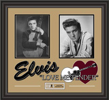 Elvis Presley "Love Me Tender" framed presentation