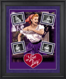 I Love Lucy "Grape Stomping" framed presentation