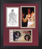 Elvis Presley "Aloha From Hawaii" 35th Anniversary framed presentation