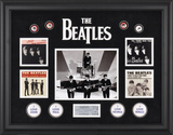 The Beatles On The Ed Sullivan Show framed presentation
