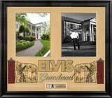 Elvis Presley "Graceland" framed presentation