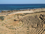 Greek Theatre  Apollonia  Greek and Roman Ruins  Libya