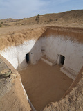 Traditional Troglodyte Home  Matmata  Tunisia