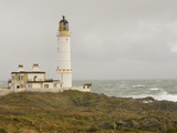 The Lighthouse on Corsewall Point on the Rhins of Galloway  Scotland  UK