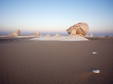 Cone Formations in Limestone  White Desert National Park  Libyan Desert  Egypt
