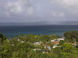 Aerial View of Koror  Micronesia  Palau