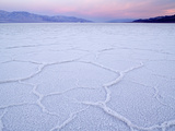 Salt Flats at Badwater  Death Valley National Park  California
