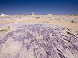 Landscape of White Desert National Park  Libyan Desert  Egypt