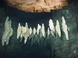 Formations in Chandelier Dripstone Cave  Micronesia  Palau