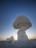 Cone Formations in Limestone  White Desert National Park  Libyan Desert  Egypt