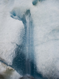 Runoff from Reid Glacier  Glacier Bay National Park  Alaska  USA