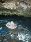 Entrance of Dos Ojos Cenote  Playa Del Carmen  Yucatan Peninsula  Mexico