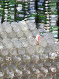 Glass Bottles and Plastic Containers Collected for Recycling