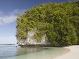 Long Beach at Rock Islands  Micronesia  Palau