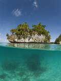 Small Island Off Palau  Micronesia