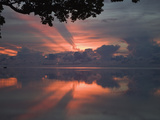 Sunset at Palau  Micronesia  Palau