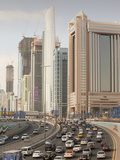 Traffic in Dubai City