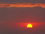 Sunset Sky  Serengeti National Park  Tanzania  Africa