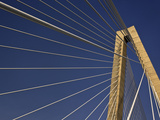 Suspension Details of Arthur Ravenel Jr Bridge  Charleston
