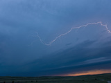 Intracloud Lightning from a Thunderstorm in Central Nebraska  USA
