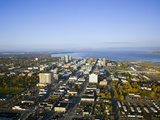 Downtown Anchorage Alaska in the Fall