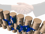 Conceptual Image of Doing Business Worldwide Concerning Energy