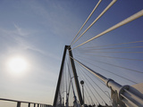 Suspension Details of Arthur Ravenel Jr Bridge  Charleston