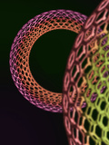 Cylindrical Nanotube  Bent to Form a Ring Shape