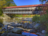 Albany Covered Bridge over Swift River  White Mountain National Forest  New Hampshire
