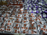 Packaged Jellyfish for Sale in Wal-Mart in the City of Nanning  Guangzi  China