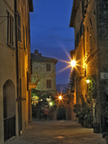 Twilight in Pienza  Italy  Tuscany