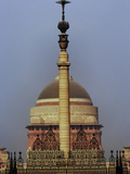 Column at the Front Gate of Parliament House of Delhi