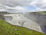 Gulfoss Waterfall  the Golden Waterfall  Iceland