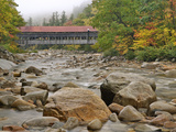 Albany Bridge  White Mountain National Forest in Autumn  New Hampshire
