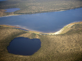Floodplain Lakes are Created When Spring Floods Cause a River to Overflow its Banks