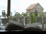 Notebook and Sample Bottles in a Laboratory at the Northeast Science Station in Cherskiy