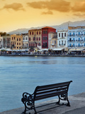 Chania at Dusk  Crete  Greece