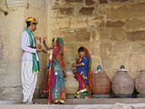 Young Indian Performers  Mehrangarh Fort  Jodhpur  India
