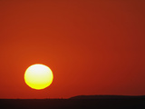 Sunset  Masai Mara Game Reserve  Kenya  Africa