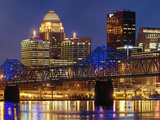 Louisville Skyline at Dusk