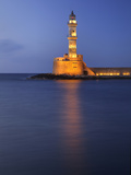 Lighthouse at Chania  Crete  Greece