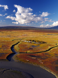 A Producing Gas Well  Beluga Oil Field  Alaska  North of Cook Inlet