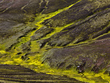 Colorful Erosion Pattern  Iceland
