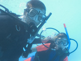 Instructor and Student of the Padi Seal Team Program in the Pool  Egypt