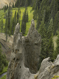 Fossil Fumaroles at the Junction of Munson Creek and Annie Creek Canyons  Crater Lake National Park