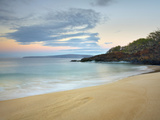 Just before Sunrise on Oneloa Beach  Maui  Hawaii  USA