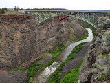 Two Us Highway 97 Bridges over the Crooked River Near Terrebonne