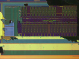 Micrograph of a Computer Microprocessor  LM X200