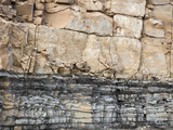 Limestone Overlying Black Shale  Guadalupe Mountains Np